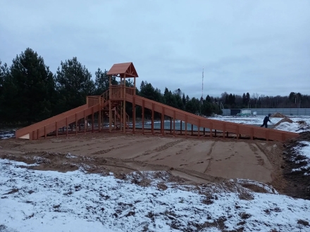 Зимняя горка Савушка Зима 10, фото 9