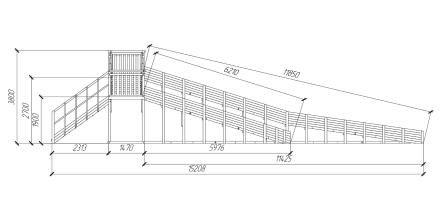 Зимняя горка Савушка Зима 9, фото 6