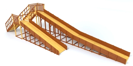 Зимняя горка Савушка Зима 9, фото 1