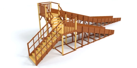 Зимняя горка Савушка Зима 9, фото 4