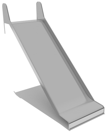 Горка из нержавеющей стали ГГН-1000.1750.005 для детской площадки, фото 1