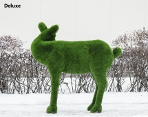 Топиари олень, самочка Нелли - газон Deluxe/Deluxe Green