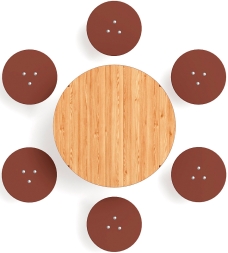 Столик детский (лиственница) МФ 31.01.11-Л.И1, фото 2