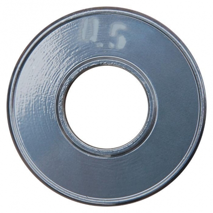 Диск ProfiGym хромированный d 31 мм 0,5 кг, фото 1