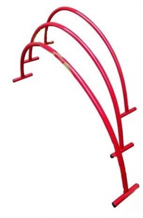 Дуга для подлезания алюминий, высота 40 см. цветная, фото 1
