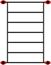 Воркаут ЛОВ 89 красный ВТ 101.07-01, фото 5