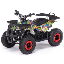 Детский квадроцикл GRIZLIK MIDI ES BW с электростартером