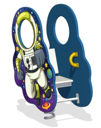 Качалка на пружине Космонавт КБ-47.1 для игровой площадки, фото 1 Качалка на пружине Космонавт КБ-47.1 для игровой площадки, фото 1