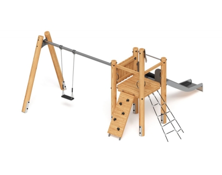 Детская игровая площадка Лиственница ДИК 2.24.03-Л, фото 4