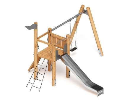 Детская игровая площадка Лиственница ДИК 2.24.03-Л, фото 3