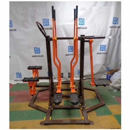 Маятник, Сведение и разведение ног, лыжный ход (мобильный уличный тренажерный комплекс) ТОС-0401 , фото 2