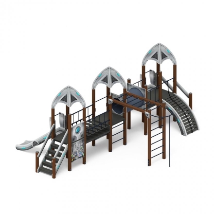 Детская игровая площадка Космопорт горка Н 1200 ДИК 2.14.05-01, фото 4