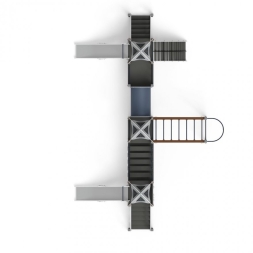 Детская игровая площадка Космопорт горка Н 1200 ДИК 2.14.05-01, фото 5