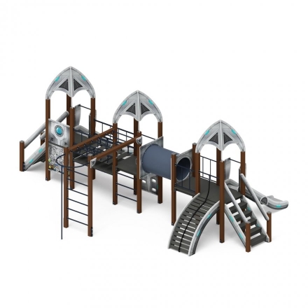 Детская игровая площадка Космопорт горка Н 1200 ДИК 2.14.05-01, фото 3