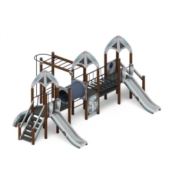 Детская игровая площадка Космопорт горка Н 1200 ДИК 2.14.05-01, фото 2