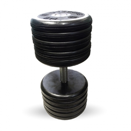 Гантель Barbell 54 кг классик с вращающейся ручкой хром, фото 1