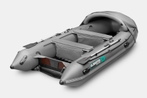 GLADIATOR E 380 PRO AIR Темносерый моторная лодка ПВХ НДНД