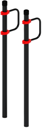 Воркаут ЛОВ 89 красный ВТ 101.08-01, фото 4