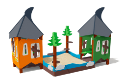 Песочный дворик ВСТ 1131 для детской площадки, фото 1 Песочный дворик ВСТ 1131 для детской площадки, фото 1