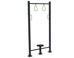 Уличный тренажер TORUDA &quot;Турник и твистер&quot;, фото 1