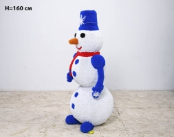 Топиари снеговик Петенька, h=200 см - газон Eco, фото 4