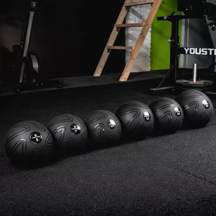 Медицинский мяч YOUSTEEL Slamball EVO вес 10 кг, фото 2