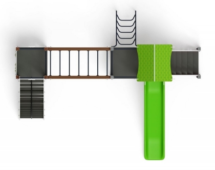 Детская игровая площадка Лукоморье ДИК 2.25.09-01 H=1200, фото 5