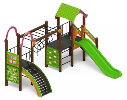 Детская игровая площадка Лукоморье ДИК 2.25.09-01 H=1200, фото 3