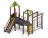 Детская игровая площадка Волшебный город Майя ДИК 2.19.05-01 Н=1500