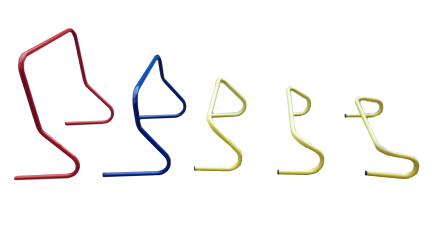 Набор барьеров тренировочных 5 шт, фото 2