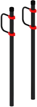 Воркаут ЛОВ 108 красный ВТ 102.08-01, фото 3