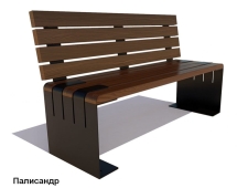 Скамейка уличная «Симферополь» без подлокотников, Сосна 1,2 м Скамейка уличная «Симферополь» без подлокотников, Сосна 1,2 м