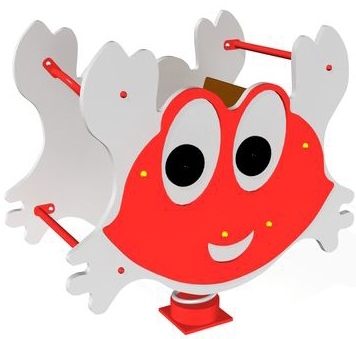 Качалка на пружине Крабик КЧ019 для детской площадки, фото 1