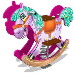 Качалка на пружине Пони У1 КЧ071 для детской площадки Качалка на пружине Пони У1 КЧ071 для детской площадки