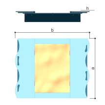 Песочница Romana 057.36.00 с крышкой для детской площадки