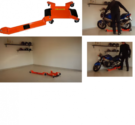 Устройство для перемещения мотоцикла внутри помещения, 1400х600х500, фото 9