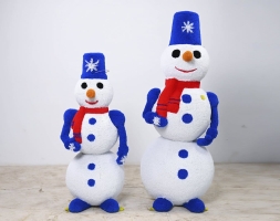 Топиари композиция Снеговики - газон Eco, фото 1