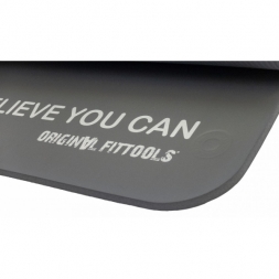 Мат для аэробики NBR 12,5 мм серый с кольцами, фото 2 Мат для аэробики NBR 12,5 мм серый с кольцами, фото 2