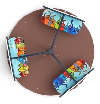 Карусель Солнышко (Коты) - ИО 30.01.03-10.И1