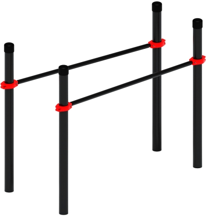 Воркаут ЛОВ 89 красный ВТ 101.09-01, фото 1