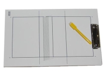 Планшетка тренерская "Волейбол"с тактической доской