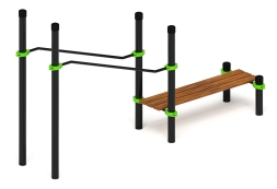 Воркаут ЛОВ 108 зеленый ВТ 102.24-02, фото 4