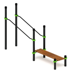 Воркаут ЛОВ 108 зеленый ВТ 102.24-02, фото 1