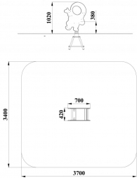 ДИО 4.34 Качалка на пружине, фото 2