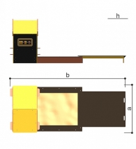 Игровой домик-песочница Romana 057.91.00 для детской площадки