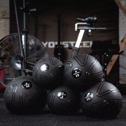 Медицинский мяч YOUSTEEL Slamball EVO вес 20 кг, фото 2
