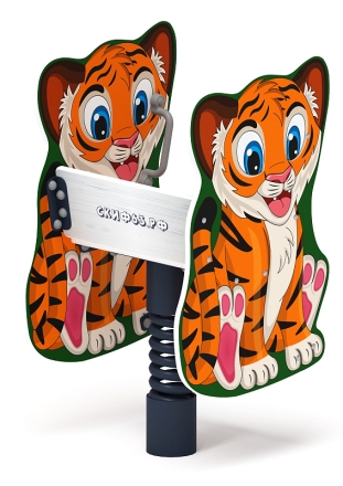 Тигренок - Качалка на пружине - ИО 22.01.10-01.И1, фото 3