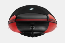 GLADIATOR E 380 PRO AIR Красно-черный моторная лодка ПВХ НДНД