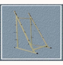 Стойка под грифы штанг пристенная В-024 