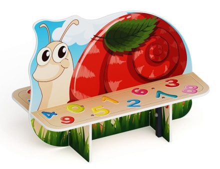 Улитка - Скамейка детская - МФ 41.01.06, фото 2